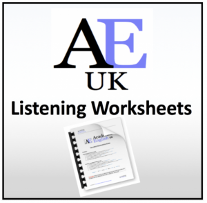Academic Listening worksheets